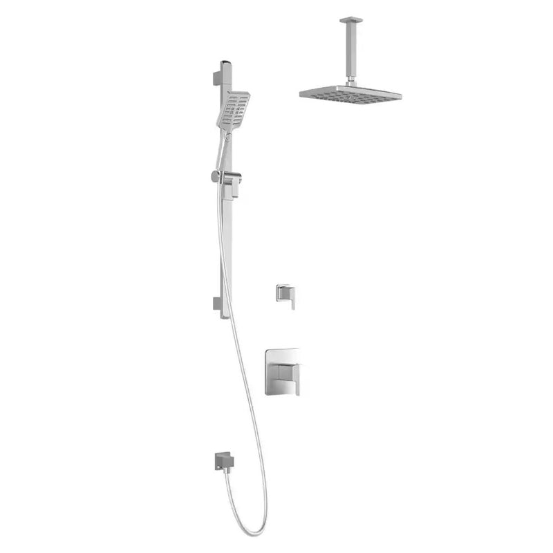 Kalia Grafik TD2 Premia Aquatonik T/P Shower System Vertical Ceiling Arm