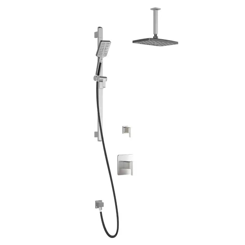 Kalia Grafik TD2 Premia Aquatonik T/P Shower System Vertical Ceiling Arm