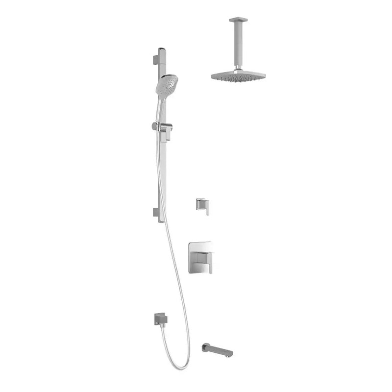 Kalia Grafik TD3 Aquatonik T/P Shower System Vertical Ceiling Arm