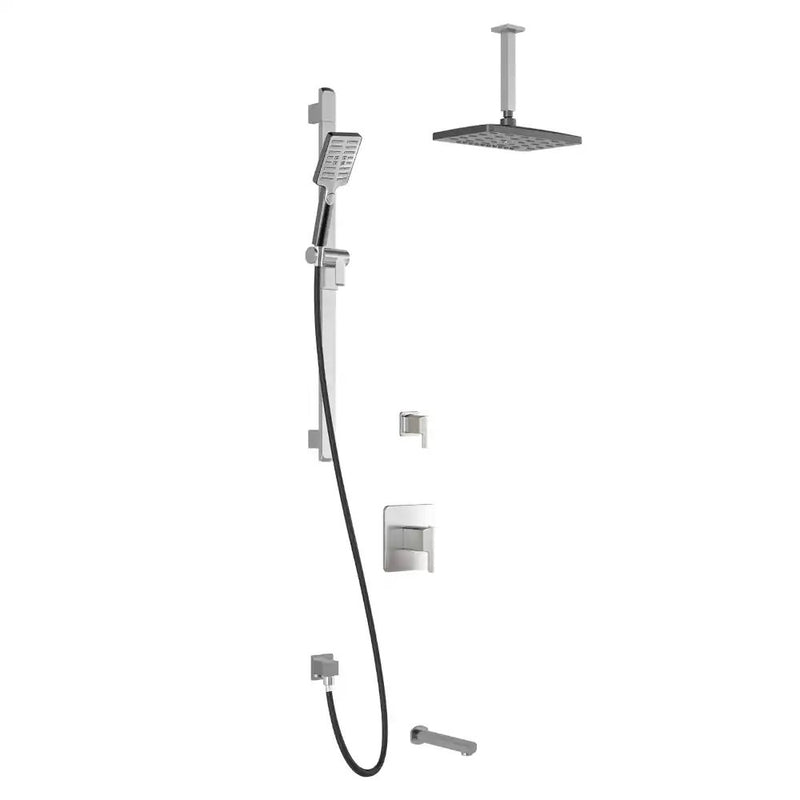 Kalia Grafik TD3 Premia Aquatonik T/P Shower System Vertical Ceiling Arm