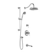 Kalia Rustik TD3 Aquatonik T/P Shower System With Wallarm