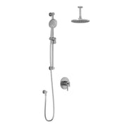 Kalia Roundone TCD1 Aquatonik T/P Coaxial Shower System With Vertical Ceiling Arm