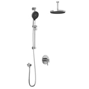 Kalia Roundone  TCD1 Plus Aquatonik T/P Coaxial Shower System With Vertical Ceiling Arm