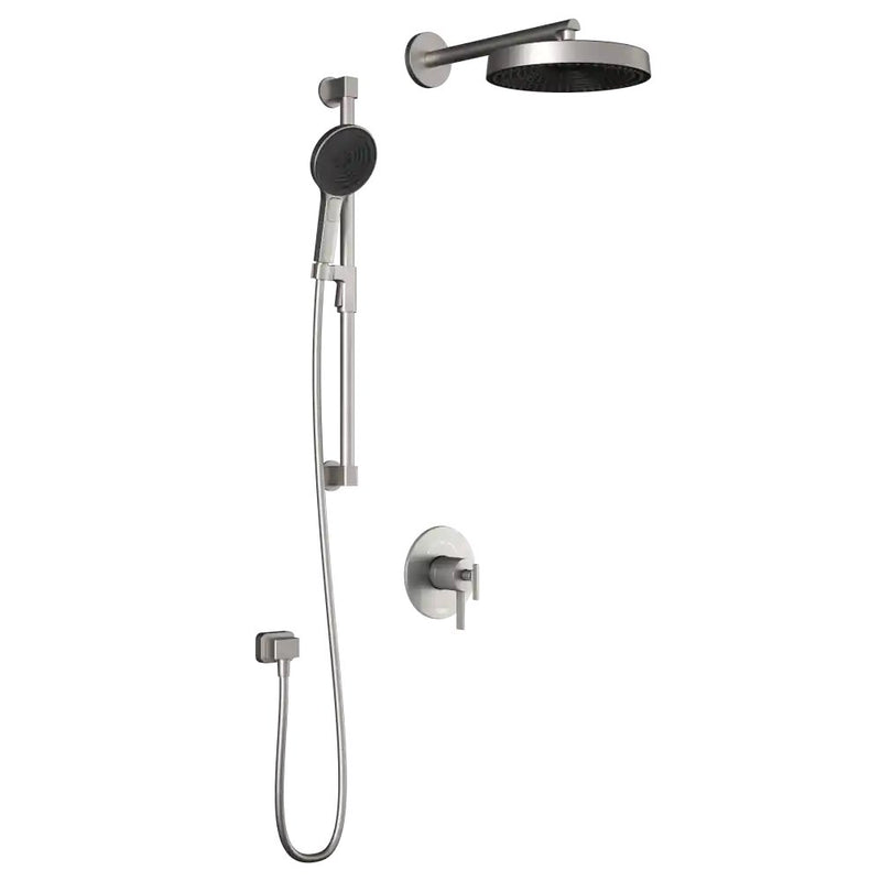 Kalia Roundone TCD1 Premia Aquatonik T/P Coaxial Shower System With Wallarm