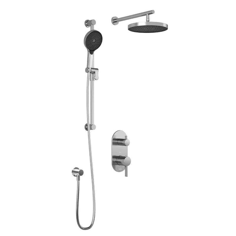 Kalia Roundone TD2 Plus Aquatonik T/P With Diverter Shower System With Wallarm
