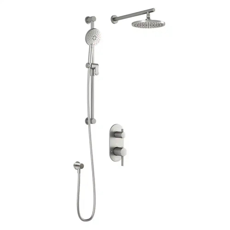 Kalia Roundone TD2 Aquatonik T/P With Diverter Shower System With Wallarm