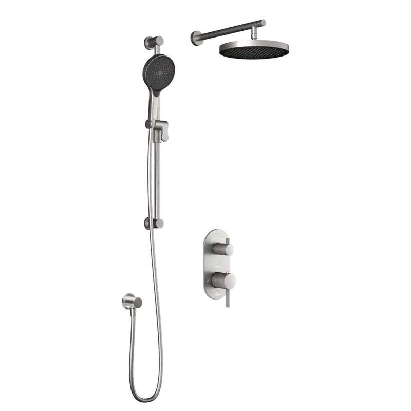Kalia Roundone TD2 Plus Aquatonik T/P With Diverter Shower System With Wallarm