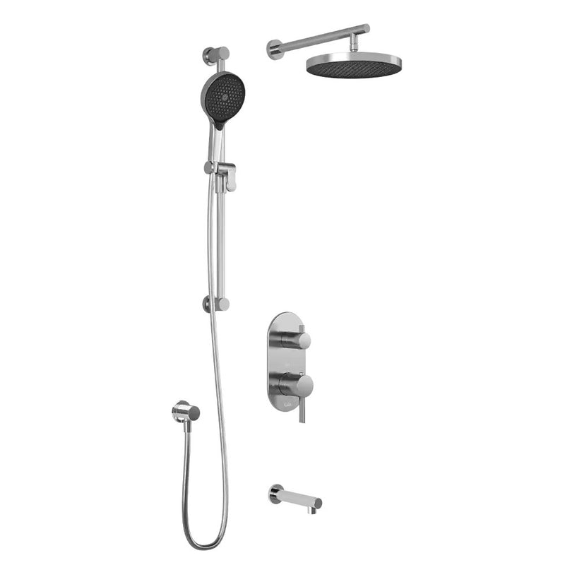 Kalia Roundone TD3 Plus Aquatonik T/P With Diverter Shower System With Wallarm