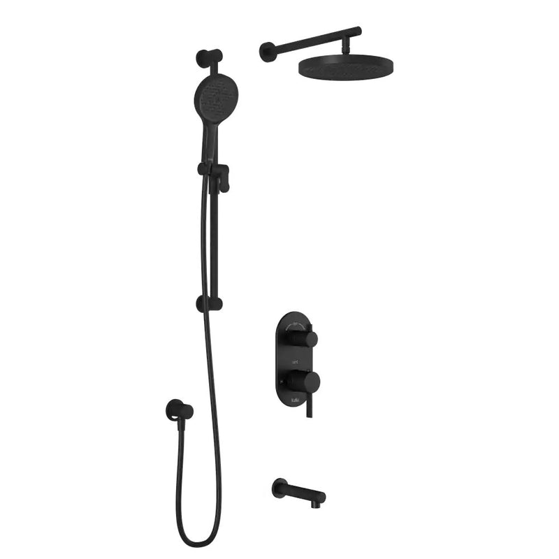 Kalia Roundone TD3 Plus Aquatonik T/P With Diverter Shower System With Wallarm