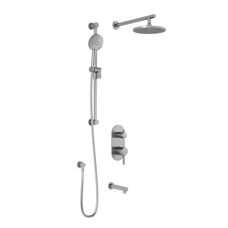 Kalia Roundone TD3 Aquatonik T/P With Diverter Shower System With Wallarm
