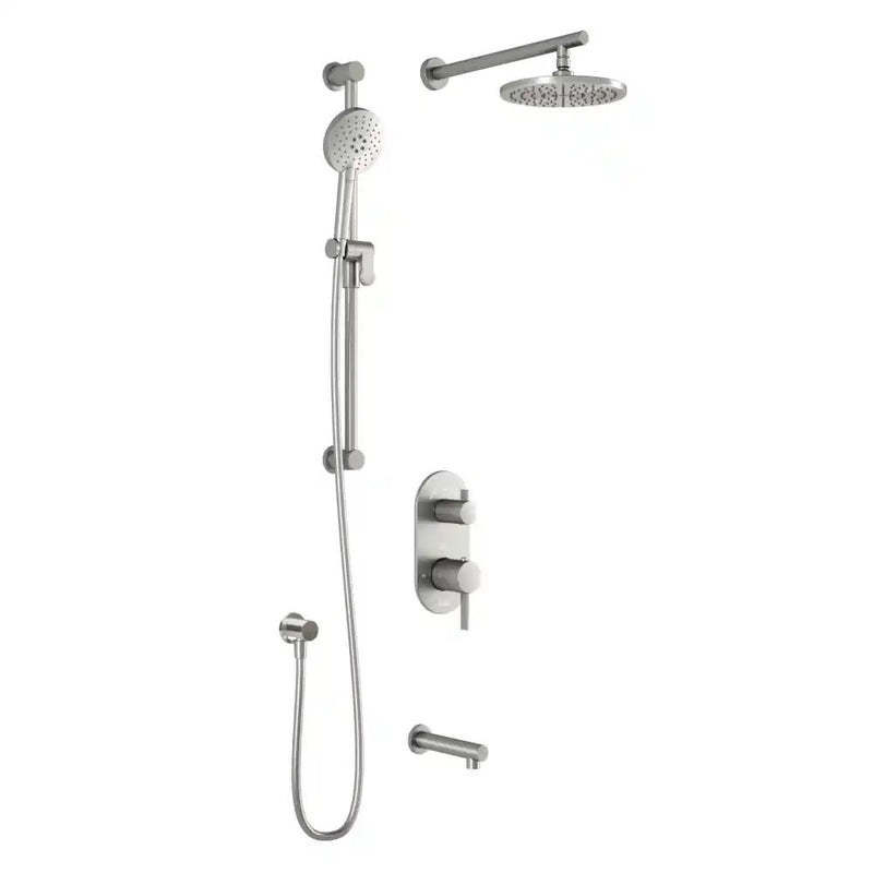 Kalia Roundone TD3 Aquatonik T/P With Diverter Shower System With Wallarm