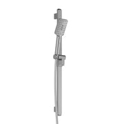 Kalia Squareone 2-Jet Handshower Wallbar And 60" Flexible And Soft PVC Hose Assembly