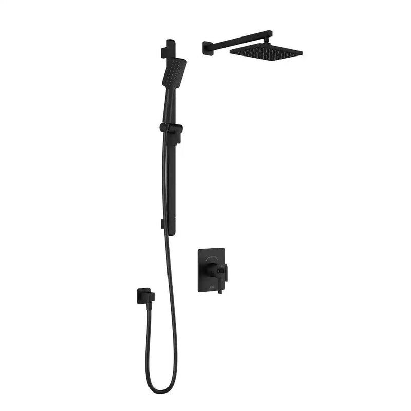 Kalia Squareone TCD1 Aquatonik T/P Coaxial Shower System With Wallarm