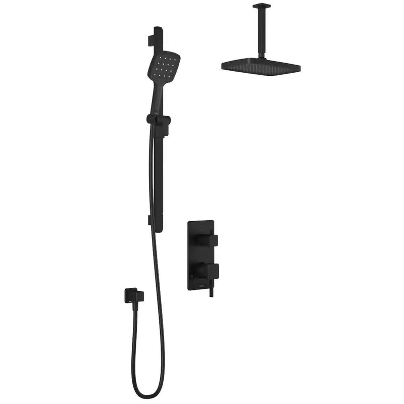 Kalia Squareone TD2 Plus Aquatonik T/P With Diverter Shower System With Vertical Ceiling Arm