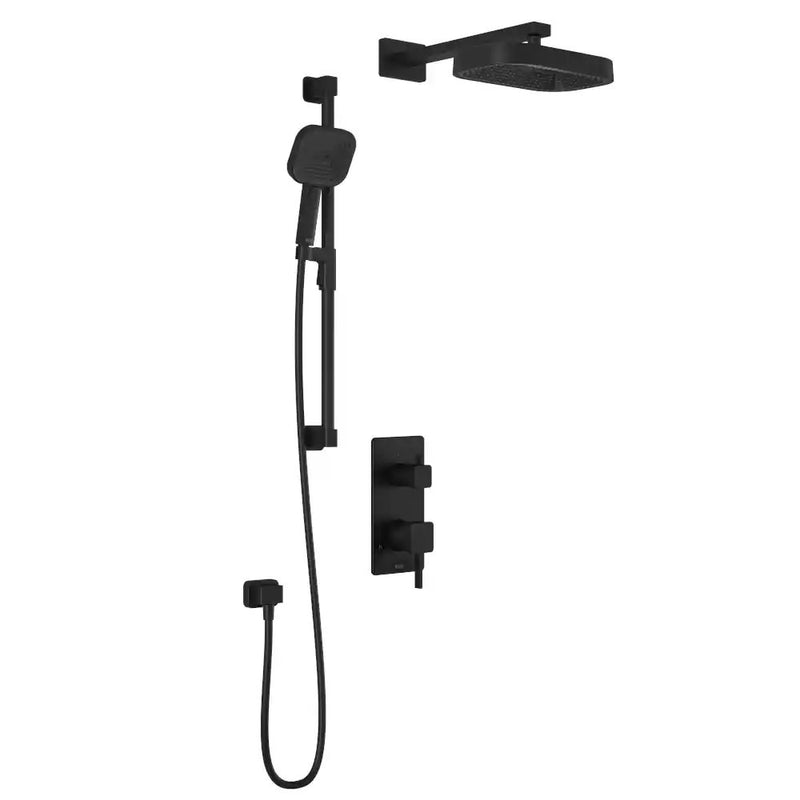 Kalia Squareone TD2 Premia Aquatonik T/P With Diverter Shower System With Wallarm