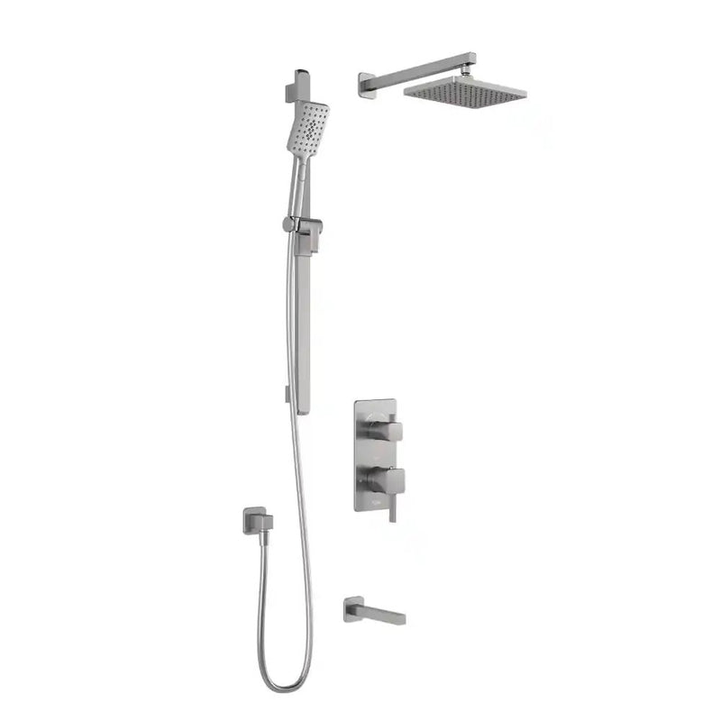 Kalia Squareone TD3 Aquatonik T/P With Diverter Shower System With Wallarm