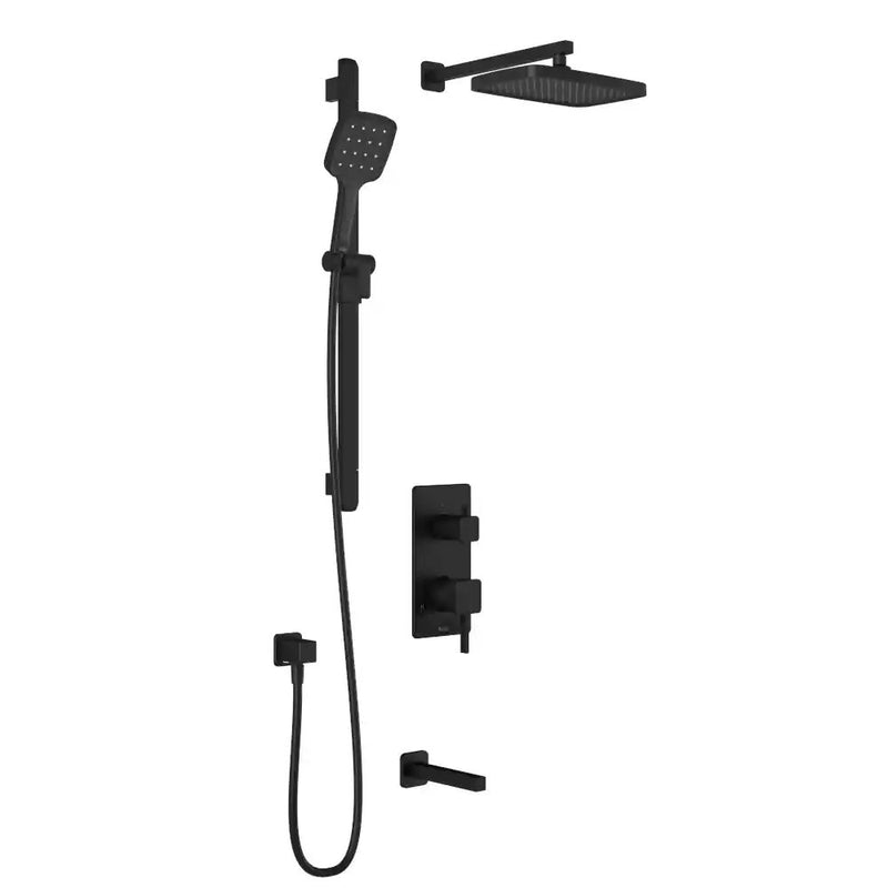 Kalia Squareone TD3 Plus Aquatonik T/P With Diverter Shower System With Wallarm
