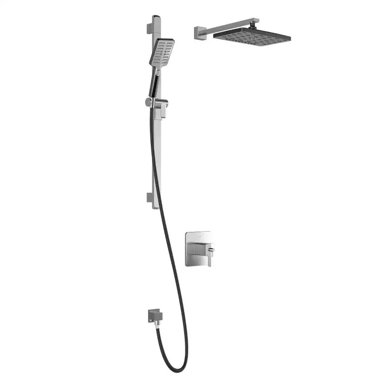 Kalia Grafik TCD1 Premia Aquatonik T/P Coaxial Shower System With Wallarm