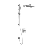 Kalia Grafik TCD1 Premia Système De Douche T/P Aquatonik Coaxiale Avec Bras Mural