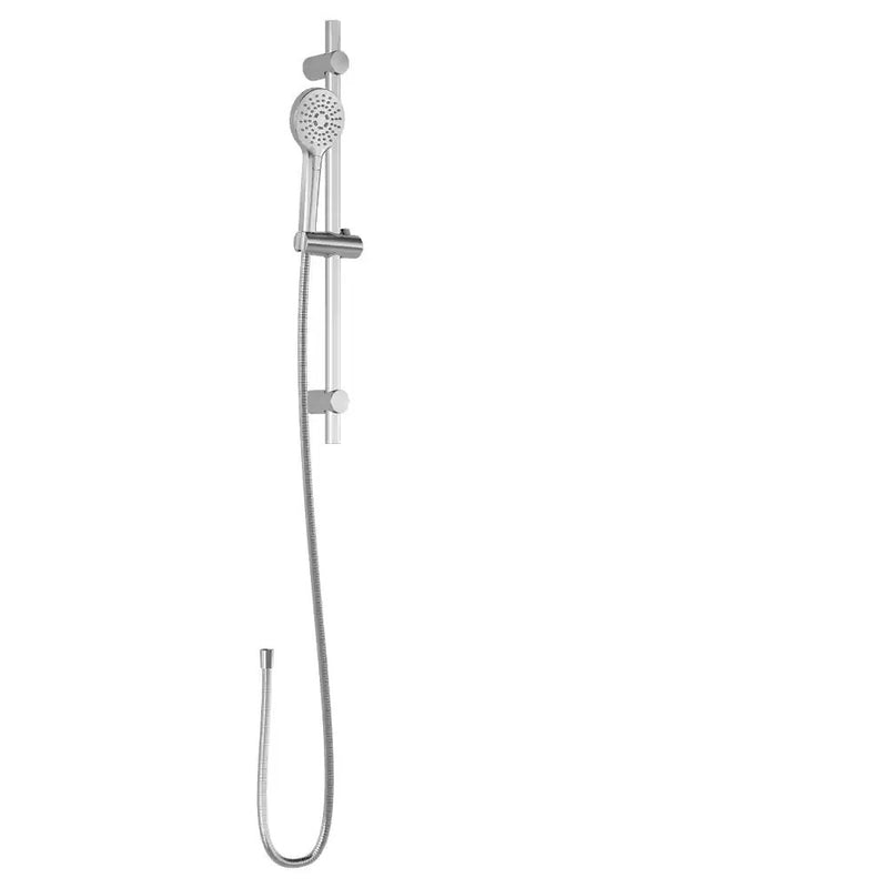 Kalia Basico 2-Jet Handshower Wallbar And 60" Flexible Metal Hose Assembly