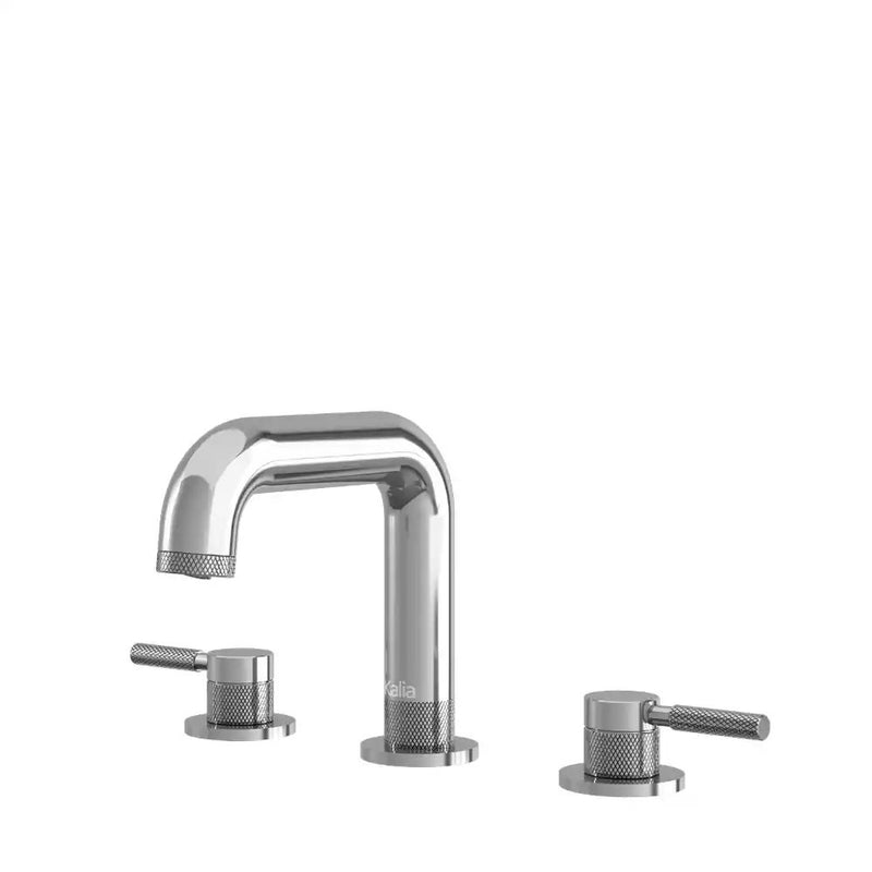 Kalia Preciso Widespread Lavatory Faucet With Push Drain With Overflow