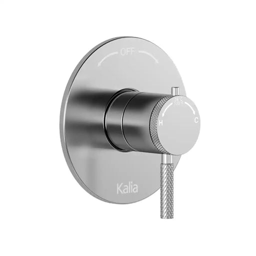 Kalia Preciso 2-Way Aquatonik Type T/P 1/2" Coaxial Valve With Diverter And Round Decorative Trim