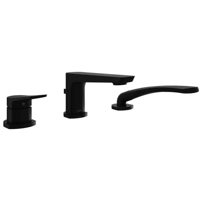 Kalia Moroka 3-Piece Deckmount Tub Filler With Handshower