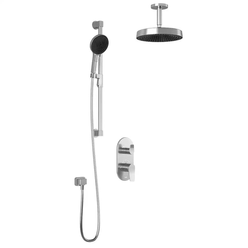 Kalia Moroka TD2 Premia Aquatonik T/P With Diverter Shower System With Vertical Ceiling Arm