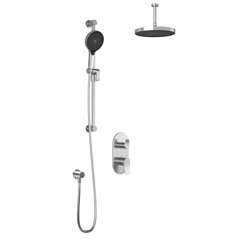 Kalia Moroka TD2 Plus Aquatonik T/P With Diverter Shower System With Vertical Ceiling Arm