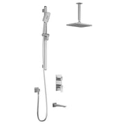 Kalia Moroka TD3 Aquatonik T/P With Diverter Shower System With Vertical Ceiling Arm