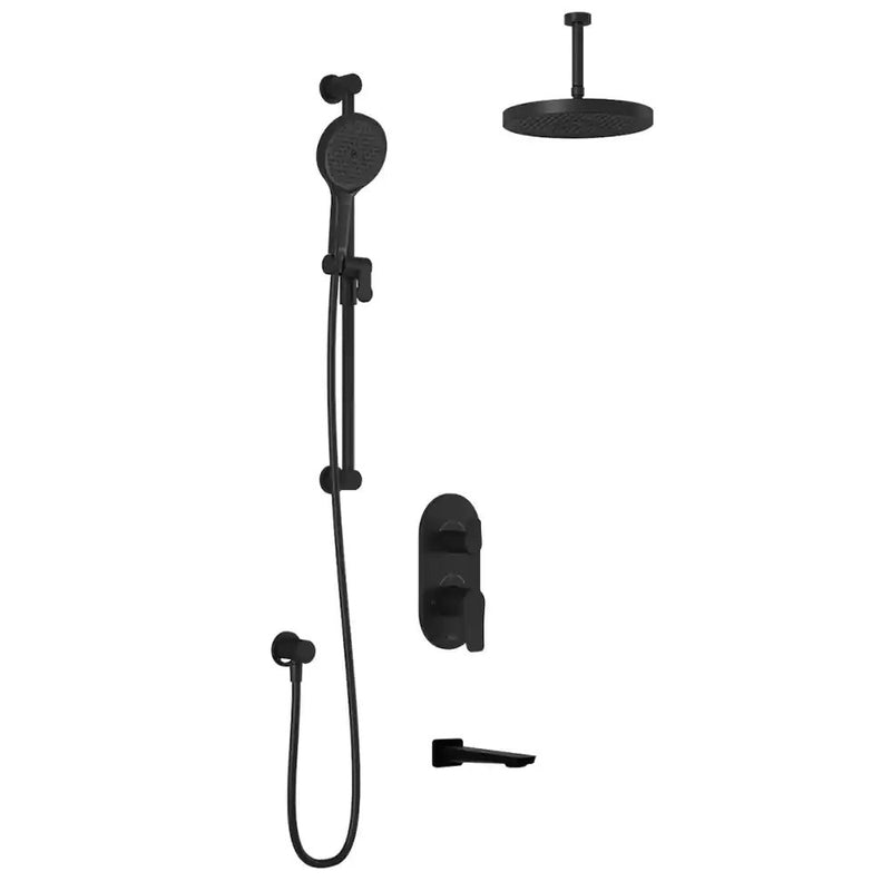 Kalia Moroka TD3 Plus Aquatonik T/P With Diverter Shower System With Vertical Ceiling Arm