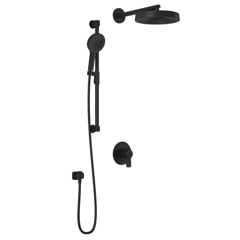 Kalia Moroka TCD1 Premia Aquatonik T/P Coaxial Shower System With Wallarm