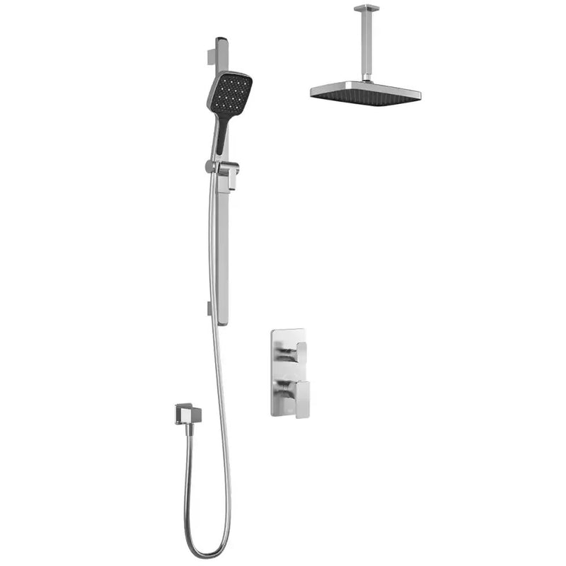 Kalia Kareo TD2 Plus Aquatonik T/P With Diverter Shower System With Vertical Ceiling Arm