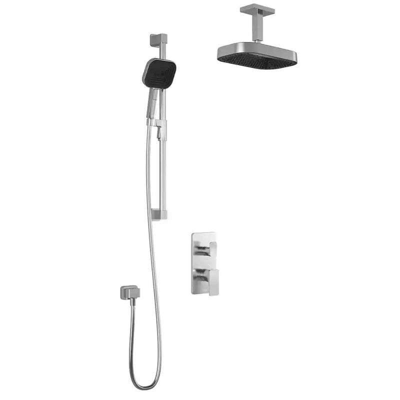 Kalia Kareo TD2 Premia Aquatonik T/P With Diverter Shower System With Vertical Ceiling Arm
