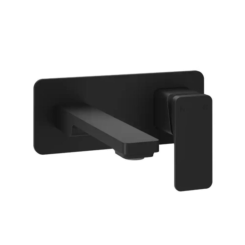 Kalia Kareo Wallmount Lavatory Faucet With Push Drain With Overflow