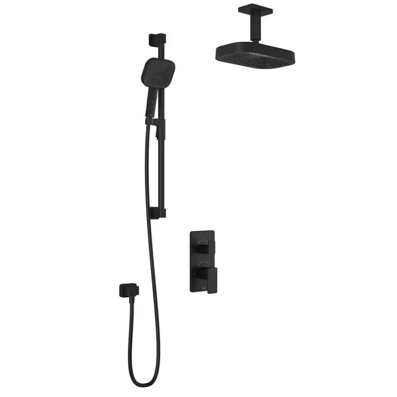 Kalia Kareo TD2 Premia Aquatonik T/P With Diverter Shower System With Vertical Ceiling Arm
