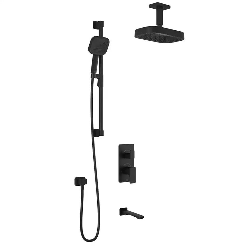 Kalia Kareo TD3 Premia Aquatonik T/P With Diverter Shower System With Vertical Ceiling Arm
