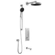 Kalia Roundone TB3 Premia Aquatonik T/P Push-Button Shower System With Wallarm