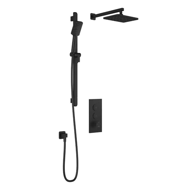 Kalia Moroka TB2 Aquatonik T/P Push-Button Shower System With Wallarm