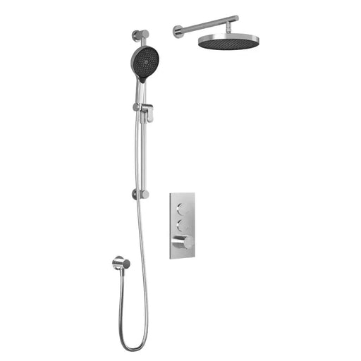 Kalia Moroka TB2 Plus Aquatonik T/P Push-Button Shower System With Wallarm