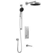 Kalia Moroka TB3 Premia Aquatonik T/P Push-Button Shower System With Wallarm