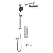 Kalia Moroka TB3 Plus Aquatonik T/P Push-Button Shower System With Wallarm
