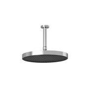 Kalia Moroka Plus 300mm (11 13/16") Round Rainhead And Vertical Ceiling Arm