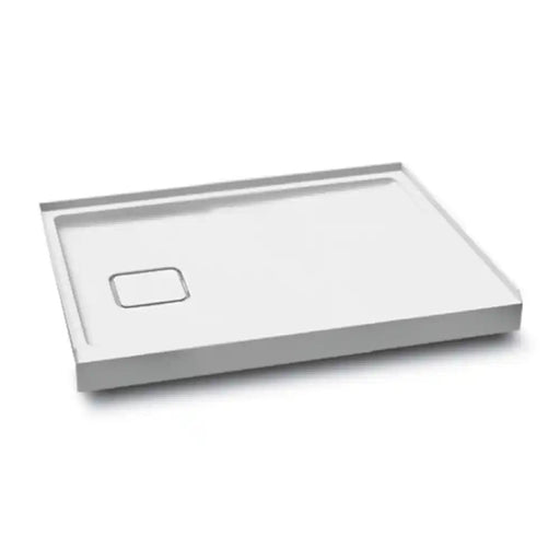 Kalia Kover 48X32 Rectangular Acrylic Shower Base 48X32 With Left Drain And Integrated Tiling Flange On 3 Sides
