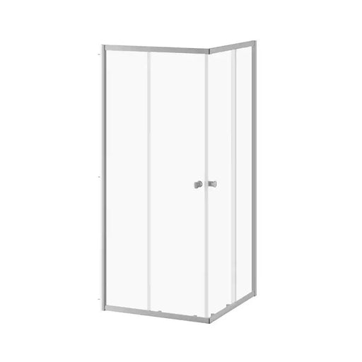 Kalia Kontact Corner Sliding Shower Door 36"X36"X74" Clear Glass