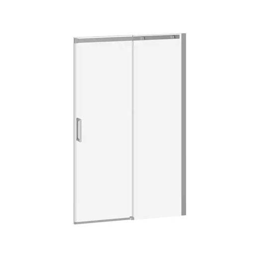 Kalia Vivio Alcove Sliding Shower Door 2 Panels 48"X75" Clear Duraclean Glass
