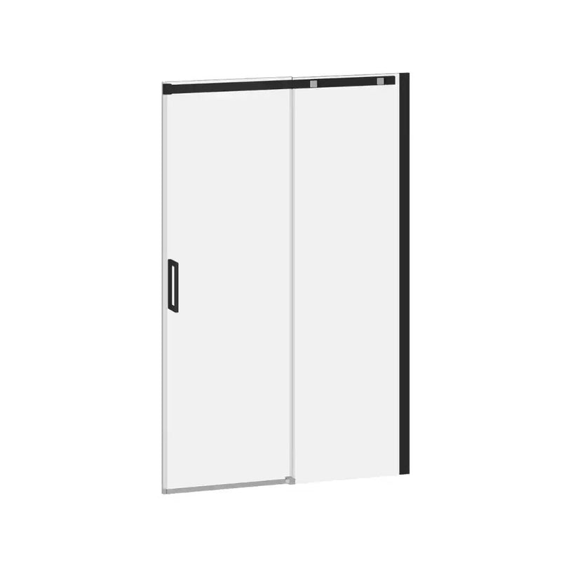 Kalia Vivio Alcove Sliding Shower Door 2 Panels 48"X75" Clear Duraclean Glass