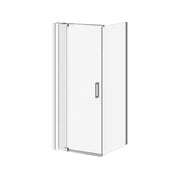 Kalia Distink With Kaliaprotek (Box 1 Of 2)36"X77" 2-Panel Pivot Shower Door Duraclean Glass With Film For Corner Installation
