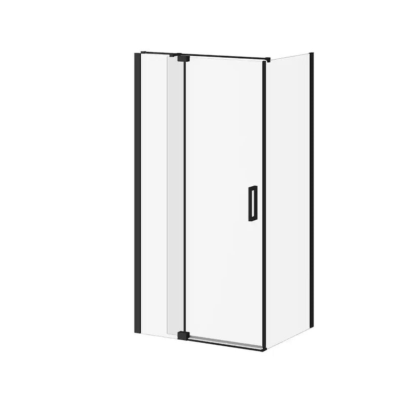 Kalia Distink With Kaliaprotek (Box 1 Of 2) 42"X77" 2-Panel Pivot Shower Door Duraclean Glass With Film For Corner Installation