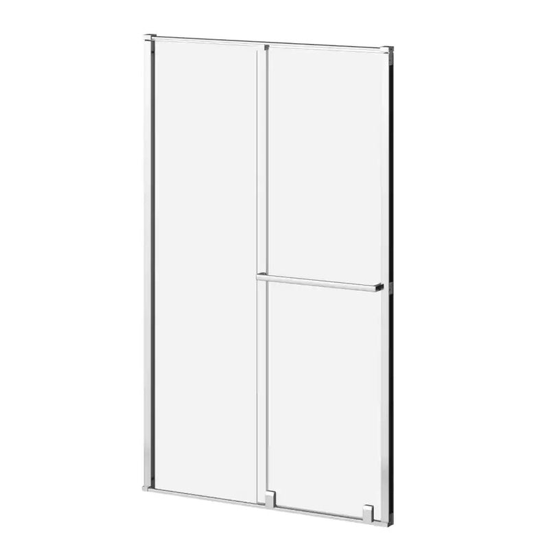 Kalia Balancia (Box 1 Of 2) 48"X79" Sliding Shower Door Duraclean Glass - Fixed Panel For Alcove Installation Bright